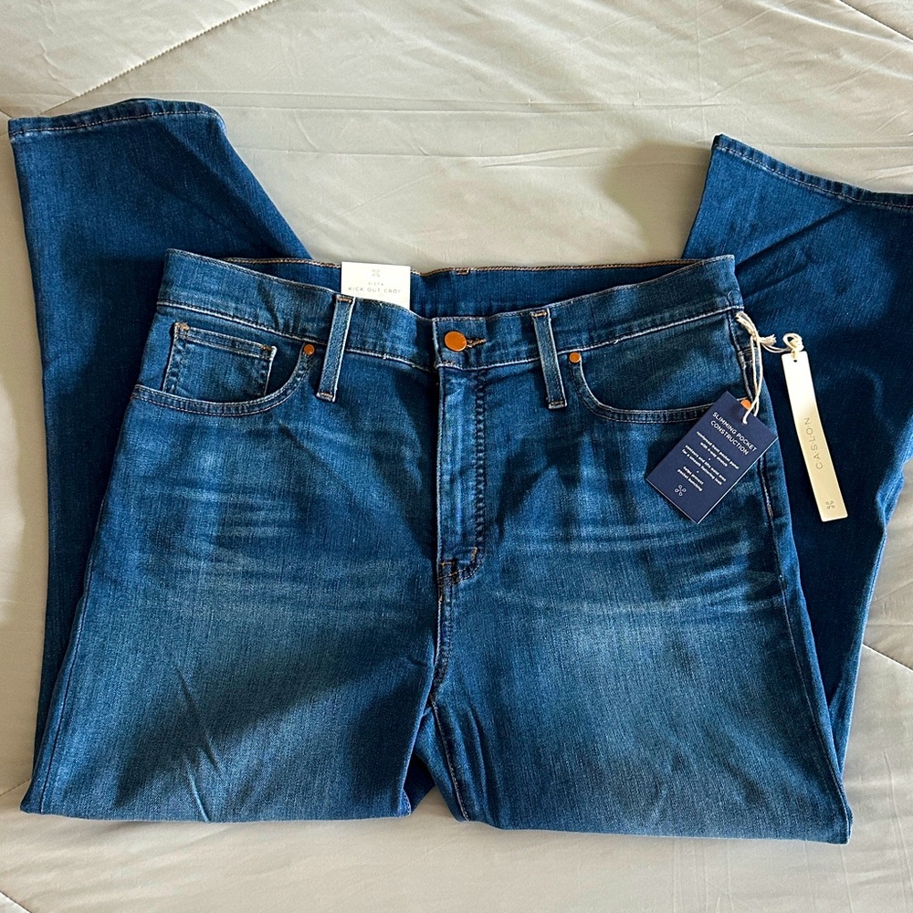 Caslon Vista Kick Out Crop Jeans